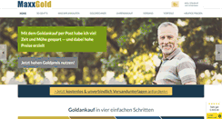 Desktop Screenshot of maxxgold.de